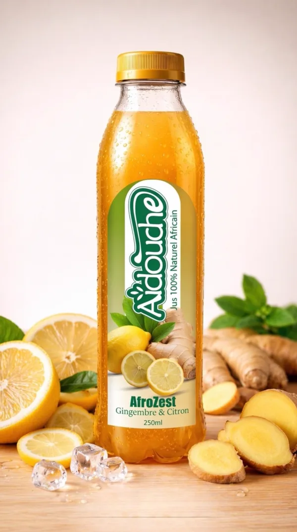 AfroZest gingembre et citron AÏDOUCHE