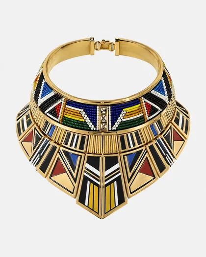Collier plastron DAKAARO
