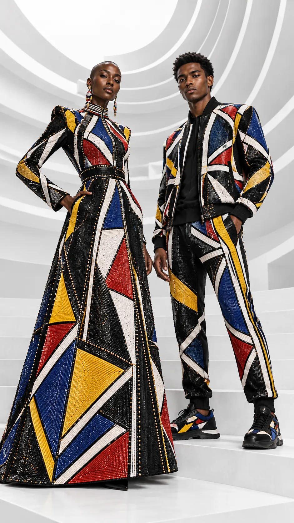 Duo tailleur et robe DAKAARO